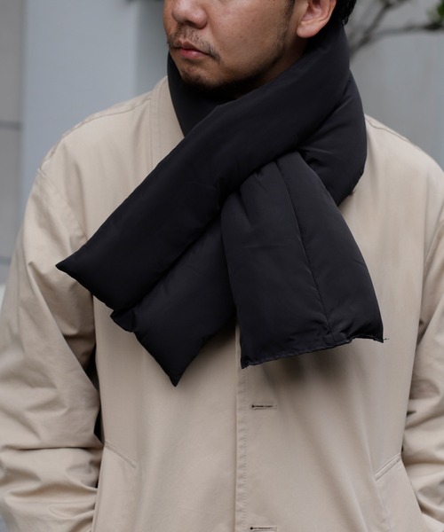 VitaFelice（ヴィータフェリーチェ）の「ボリュームナイロンマフラー（マフラー・レディース・ベージュ/カーキ/ブラック・FREE）」の20枚目の写真