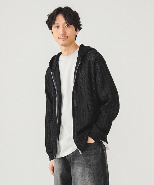 メッシュ フーディー