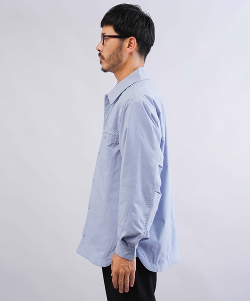 jiggys shop(ジギーズショップ)の「中綿入りストレッチブロードシャツ(シャツ/ブラウス・メンズ・ブラック/グレー/ブルー/ホワイト・MEDIUM/LARGE/X-LARGE)」の11枚目の写真