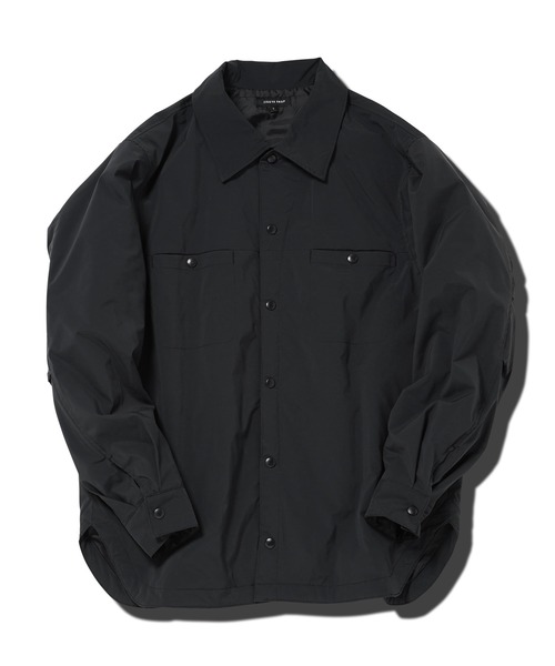 jiggys shop(ジギーズショップ)の「中綿入りストレッチブロードシャツ(シャツ/ブラウス・メンズ・ブラック/グレー/ブルー/ホワイト・MEDIUM/LARGE/X-LARGE)」の7枚目の写真