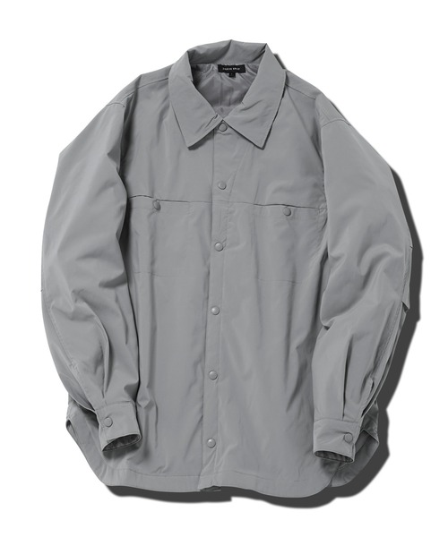 jiggys shop(ジギーズショップ)の「中綿入りストレッチブロードシャツ(シャツ/ブラウス・メンズ・ブラック/グレー/ブルー/ホワイト・MEDIUM/LARGE/X-LARGE)」の8枚目の写真