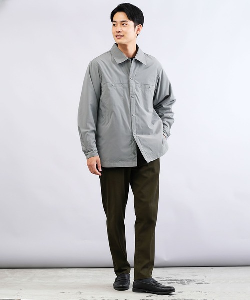 jiggys shop(ジギーズショップ)の「中綿入りストレッチブロードシャツ(シャツ/ブラウス・メンズ・ブラック/グレー/ブルー/ホワイト・MEDIUM/LARGE/X-LARGE)」の20枚目の写真