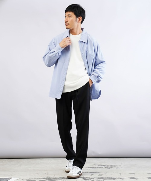 jiggys shop(ジギーズショップ)の「中綿入りストレッチブロードシャツ(シャツ/ブラウス・メンズ・ブラック/グレー/ブルー/ホワイト・MEDIUM/LARGE/X-LARGE)」の16枚目の写真