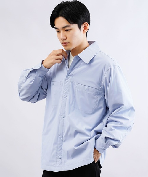 jiggys shop(ジギーズショップ)の「中綿入りストレッチブロードシャツ(シャツ/ブラウス・メンズ・ブラック/グレー/ブルー/ホワイト・MEDIUM/LARGE/X-LARGE)」の17枚目の写真