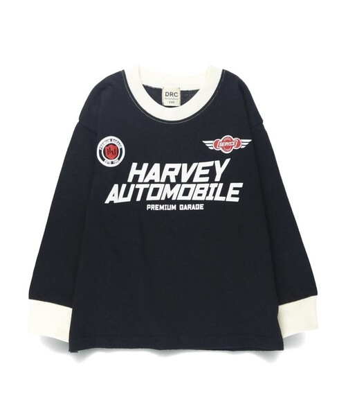 DRC branshes(ディーアールシーブランシェス)の「【DRC/お肌に嬉しい綿100%】アソートグラフィック長袖Tシャツ(Tシャツ/カットソー・キッズ・フューシャピンク/ブルー/ブルーグレー/アイボリー/ブラック/ダークグリーン/チャコールグレー/オフホワイト/その他2/その他1/コバルトブルー/オレンジ・150/130/90/100/140/160/120/110)」の12枚目の写真