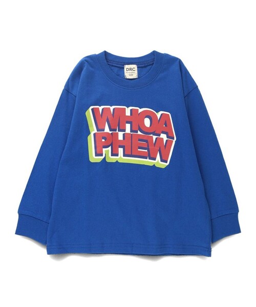 DRC branshes(ディーアールシーブランシェス)の「【DRC/お肌に嬉しい綿100%】アソートグラフィック長袖Tシャツ(Tシャツ/カットソー・キッズ・フューシャピンク/ブルー/ブルーグレー/アイボリー/ブラック/ダークグリーン/チャコールグレー/オフホワイト/その他2/その他1/コバルトブルー/オレンジ・150/130/90/100/140/160/120/110)」の7枚目の写真
