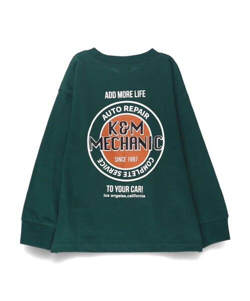 DRC branshes(ディーアールシーブランシェス)の「【DRC/お肌に嬉しい綿100%】アソートグラフィック長袖Tシャツ(Tシャツ/カットソー・キッズ・フューシャピンク/ブルー/ブルーグレー/アイボリー/ブラック/ダークグリーン/チャコールグレー/オフホワイト/その他2/その他1/コバルトブルー/オレンジ・150/130/90/100/140/160/120/110)」の6枚目の写真