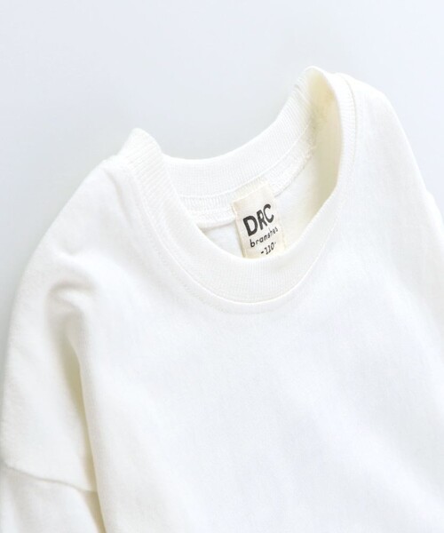 DRC branshes(ディーアールシーブランシェス)の「【DRC/お肌に嬉しい綿100%】アソートグラフィック長袖Tシャツ(Tシャツ/カットソー・キッズ・フューシャピンク/ブルー/ブルーグレー/アイボリー/ブラック/ダークグリーン/チャコールグレー/オフホワイト/その他2/その他1/コバルトブルー/オレンジ・150/130/90/100/140/160/120/110)」の19枚目の写真