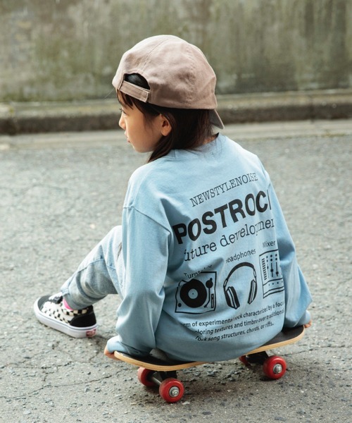 DRC branshes(ディーアールシーブランシェス)の「【DRC/お肌に嬉しい綿100%】アソートグラフィック長袖Tシャツ(Tシャツ/カットソー・キッズ・フューシャピンク/ブルー/ブルーグレー/アイボリー/ブラック/ダークグリーン/チャコールグレー/オフホワイト/その他2/その他1/コバルトブルー/オレンジ・150/130/90/100/140/160/120/110)」の5枚目の写真