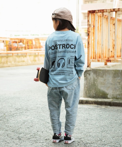 DRC branshes(ディーアールシーブランシェス)の「【DRC/お肌に嬉しい綿100%】アソートグラフィック長袖Tシャツ(Tシャツ/カットソー・キッズ・フューシャピンク/ブルー/ブルーグレー/アイボリー/ブラック/ダークグリーン/チャコールグレー/オフホワイト/その他2/その他1/コバルトブルー/オレンジ・150/130/90/100/140/160/120/110)」の18枚目の写真