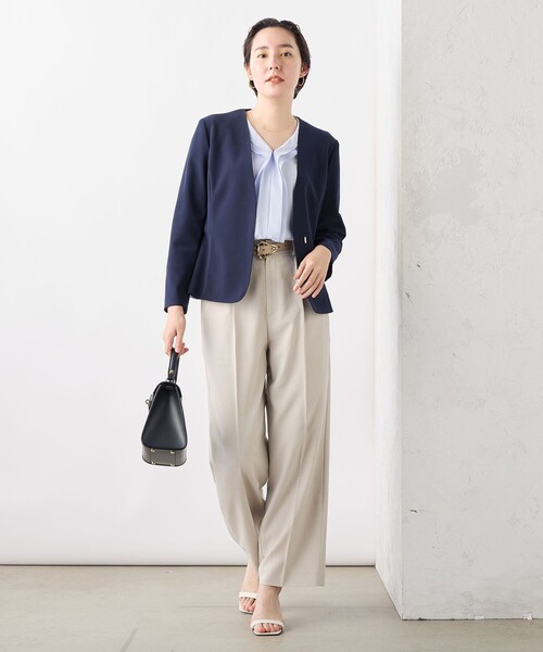 【極美品】Nolley's Sophi ジャケットズボンスーツセットネイビー系 NOLLEY'S Sophi（ノーリーズソフィ）の「《セットアップ対応