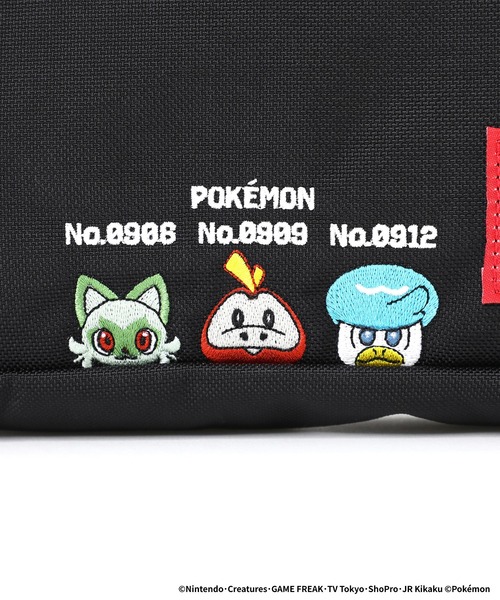 Manhattan Portage（マンハッタンポーテージ）の「Jogger Bag Ver.2 Pokemon Paldea（ショルダーバッグ・メンズ・ブラック・X-SMALL）」の3枚目の写真