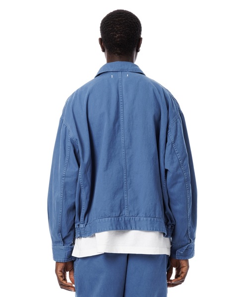 Sandinista(サンディニスタ)の「Vintage Chino Jacket Overdyed / ヴィンテージ後染めチノジャケット(その他アウター・メンズ・ホワイト系その他/ブルー系その他/ブラック系その他・SMALL/LARGE/MEDIUM)」の11枚目の写真
