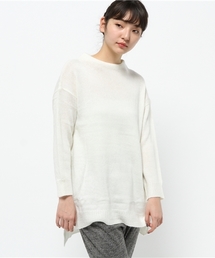 earth music&ecology | ボトルネックニットチュニック(ニット/セーター)