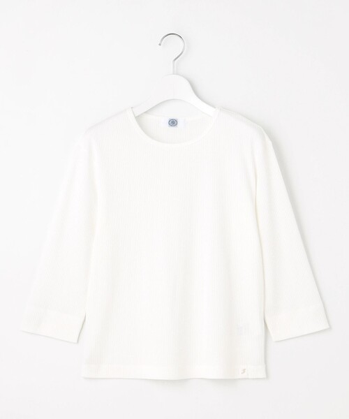 J.PRESS Ladies(J.プレス レディス)の「リブ クルーネック カットソー(Tシャツ/カットソー・レディース・ライトグレー系/ブラック系/ホワイト系・SMALL)」の13枚目の写真