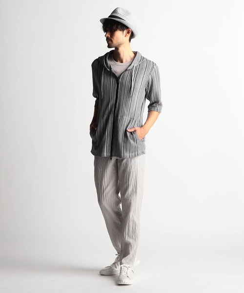 NICOLE CLUB FOR MEN（ニコルクラブフォーメン）の「ニットハット（ハット・メンズ・チャコール/ネイビー/ライトグレー/ブラック・FREE）」の10枚目の写真