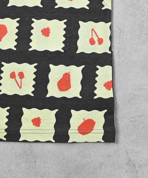 MARKEY'S（マーキーズ）の「ソウガラ長袖Tシャツ（Tシャツ/カットソー・キッズ・ベージュ/ブラック/ネイビー/グリーン/アイボリー/ライトブルー/ピンク/イエロー/チャコール/グレー・70/80/90/95/100/110/120/130/140/150）」の12枚目の写真