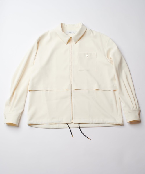 CULLNI トップス　ブラウス　サイズ1 CULLNI / クル二】exclusive ポケット付きZIPシャツ（シャツ