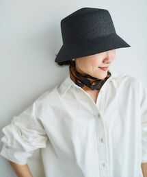 le.coeur blanc | 《WEB限定アイテム》ペーパーバケットハット(ハット)