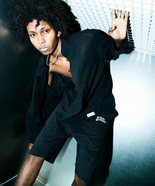 schott(ショット)の「Schott/ショット/B.S. SHORTS/ブラックシープ ルーズショーツ(その他パンツ・メンズ・チャコールグレー/ホワイト・XL/L/M)」の19枚目の写真