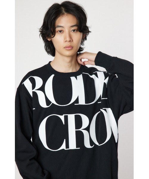 RODEO CROWNS WIDE BOWL(ロデオクラウンズワイドボウル)の「アッパーロゴスウェット(スウェット・メンズ・杢グレー/マジェンタ/ブラック/オフホワイト・MEDIUM/LARGE)」の18枚目の写真