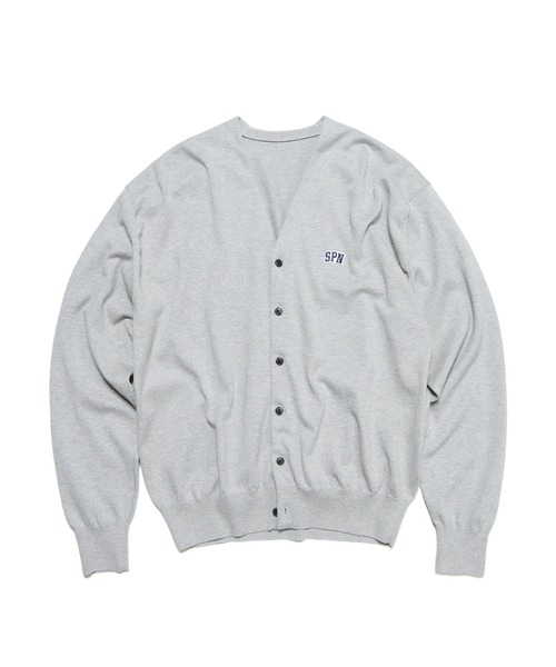 SOPHNET.(ソフネット)の「SPN WAPPEN KNIT CARDIGAN(カーディガン/ボレロ・メンズ・ブラック/ライトブルー/グレー/カーキ・MEDIUM/LARGE/X-LARGE)」の3枚目の写真