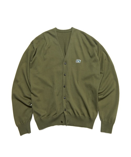 SOPHNET.(ソフネット)の「SPN WAPPEN KNIT CARDIGAN(カーディガン/ボレロ・メンズ・ブラック/ライトブルー/グレー/カーキ・MEDIUM/LARGE/X-LARGE)」の4枚目の写真