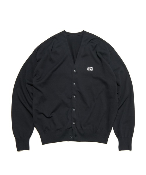 SOPHNET.(ソフネット)の「SPN WAPPEN KNIT CARDIGAN(カーディガン/ボレロ・メンズ・ブラック/ライトブルー/グレー/カーキ・MEDIUM/LARGE/X-LARGE)」の2枚目の写真