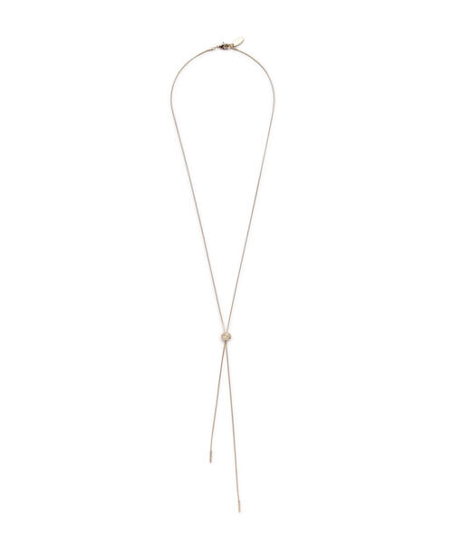 NATURAL BEAUTY BASIC(ナチュラルビューティーベーシック)の「ツイストノットネックレス(ネックレス・レディース・シルバー/ゴールド・フリ-)」の1枚目の写真