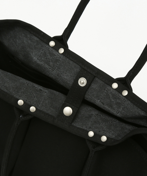 VegieBAG(ベジバッグ)の「【VegieBAG/ベジバッグ】LARGE / キャンバストートバッグ / 大容量(A4収納可能)【WEB限定】(トートバッグ・レディース・ブラック/アイボリー・フリー)」の17枚目の写真