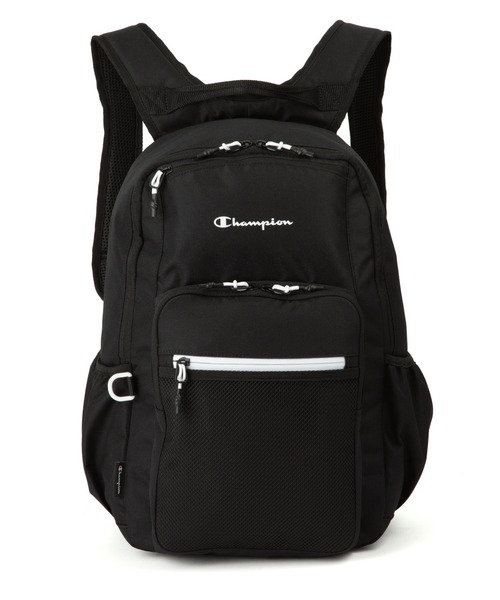 Champion（チャンピオン）の「リュックサック スーシテイ A4サイズ収納 14inch収納 27L 63961（バックパック/リュック・メンズ・ブラック×ホワイト/ベージュ×ブラック/ブラック×パープル/ブラック×グリーン・FREE）」の9枚目の写真