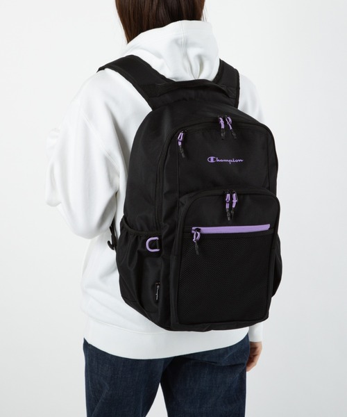 SFC TECHPOCKETNYLONTEE ブラック リュックサック スーシテイ A4サイズ収納 14inch収納 27L 63961