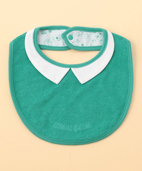 COMME CA ISM（コムサイズム）の「【リバーシブル】動物柄プリント スタイ（その他ベビー用品・キッズ・ピンク/ミント/ベージュ/ネイビー・FREE）」の3枚目の写真