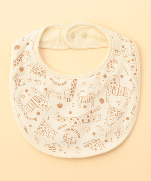 COMME CA ISM（コムサイズム）の「【リバーシブル】動物柄プリント スタイ（その他ベビー用品・キッズ・ピンク/ミント/ベージュ/ネイビー・FREE）」の21枚目の写真