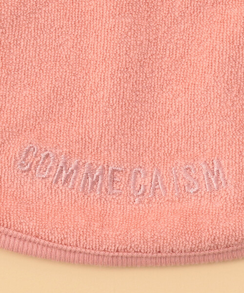 COMME CA ISM（コムサイズム）の「【リバーシブル】動物柄プリント スタイ（その他ベビー用品・キッズ・ピンク/ミント/ベージュ/ネイビー・FREE）」の7枚目の写真