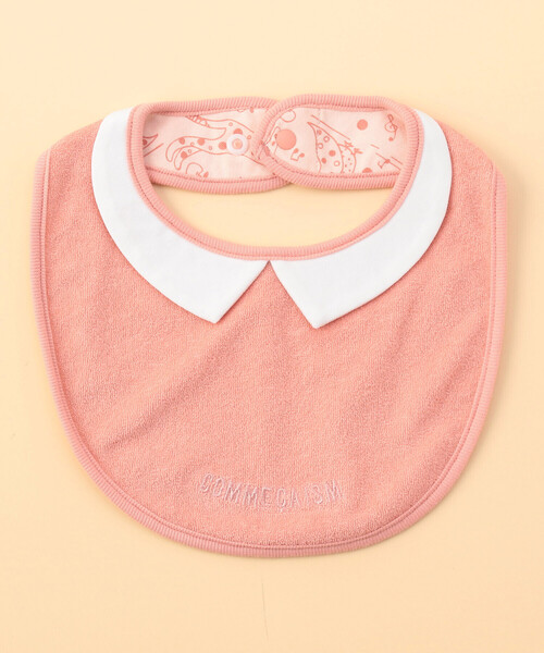 COMME CA ISM（コムサイズム）の「【リバーシブル】動物柄プリント スタイ（その他ベビー用品・キッズ・ピンク/ミント/ベージュ/ネイビー・FREE）」の6枚目の写真