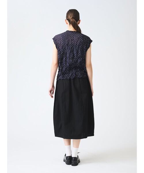 mizuiro ind コットンリネンコクーンスカート 楽天市場】[N] ミズイロインド mizuiro ind スカート コクーン