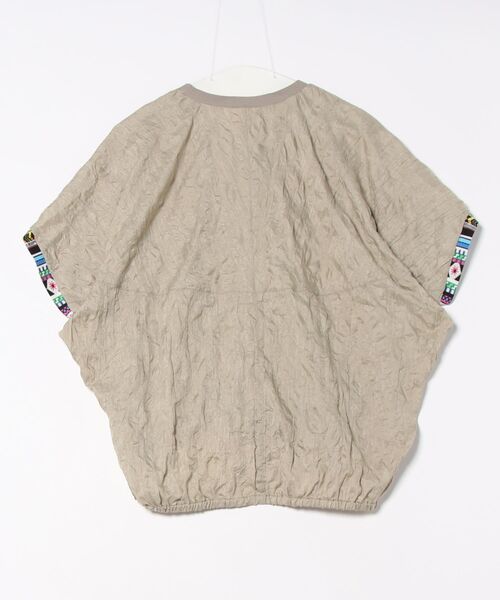 チチカカ（チチカカ）の「楊柳裾ドロストブラウス（シャツ/ブラウス・レディース・ブルー/ベージュ/マスタード・FREE）」の20枚目の写真