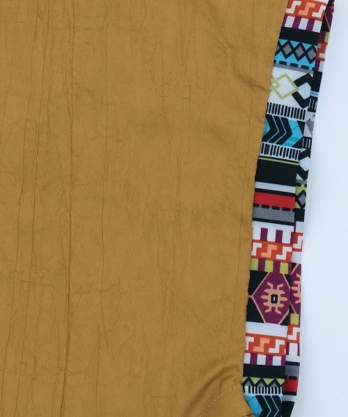 チチカカ（チチカカ）の「楊柳裾ドロストブラウス（シャツ/ブラウス・レディース・ブルー/ベージュ/マスタード・FREE）」の18枚目の写真