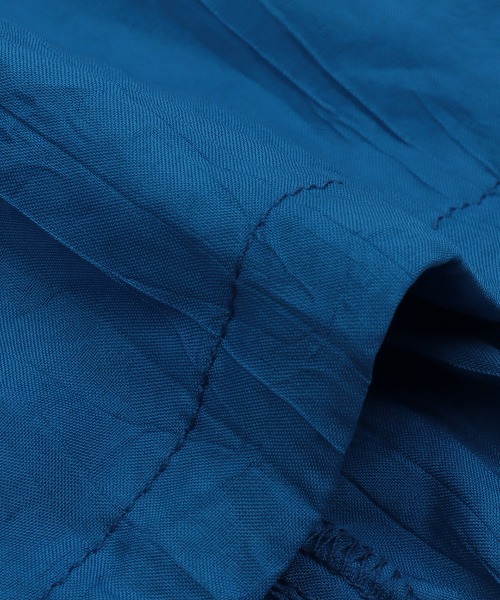 チチカカ（チチカカ）の「楊柳裾ドロストブラウス（シャツ/ブラウス・レディース・ブルー/ベージュ/マスタード・FREE）」の19枚目の写真