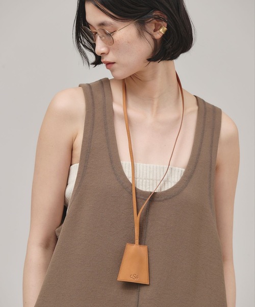 Curensology（カレンソロジー）の「Curensology(カレンソロジー)/＜ＣＳＧ＞レザーチャームネックレス（ネックレス・レディース・キャメル/ブラック・FREE）」の15枚目の写真