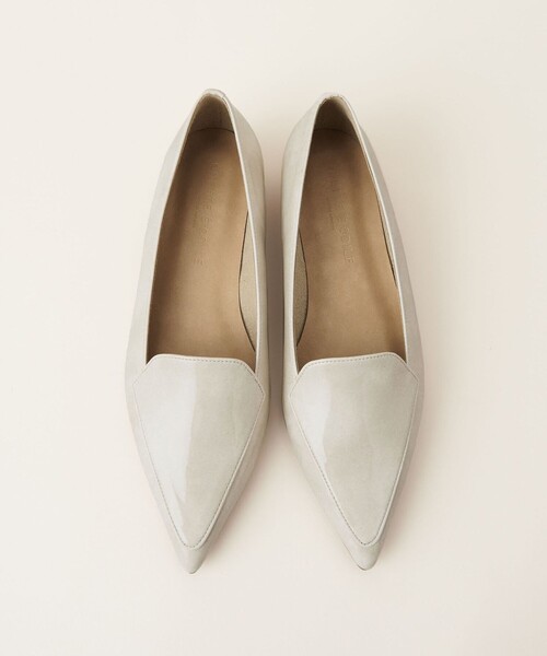 ODETTE E ODILE（オデットエオディール）の「R ポインテッドモカ フラット20◎↓↑（パンプス・レディース・ナチュラル/シルバー/ブラック/ダークグレー/ベージュ・25cm/22cm/22.5cm/23cm/23.5cm/24cm/24.5cm/21.5cm）」の15枚目の写真