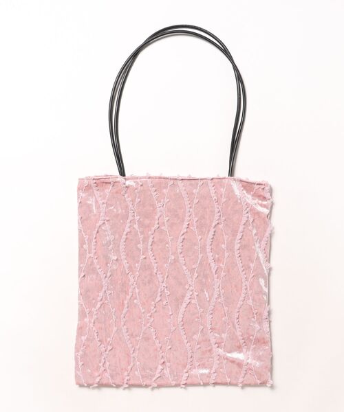 VIBGYOR(ヴィブジョー)の「Liaa/ベロア レース 刺繍 トートバッグ A18553(トートバッグ・レディース・その他4/その他1/その他2/その他3/その他8/その他10/その他6/その他7/その他9・FREE)」の14枚目の写真