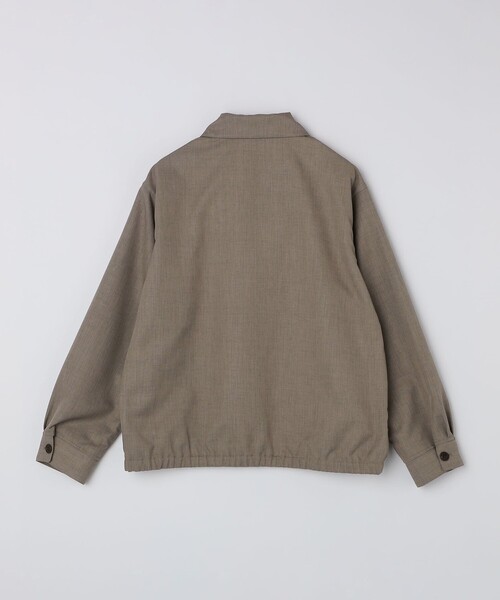 SHIPS（シップス）の「SHIPS: ウール ライク ポリエステル ジップ ブルゾン（ブルゾン・メンズ・グレー/ベージュ/ネイビー・SMALL/MEDIUM/LARGE）」の17枚目の写真