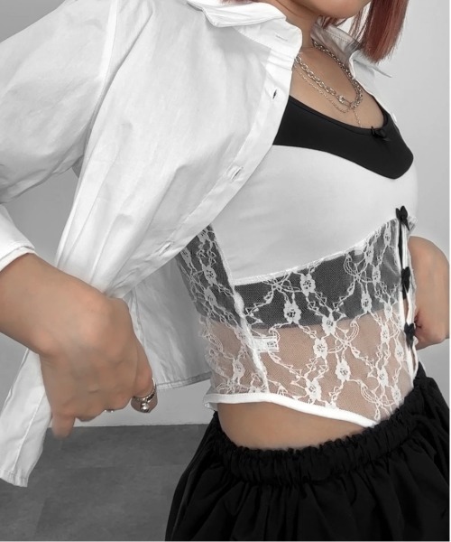 美品⭐︎overneath ボディースーツ トップス シースルー 美品⭐︎overneath ボディースーツ トップス シースルー