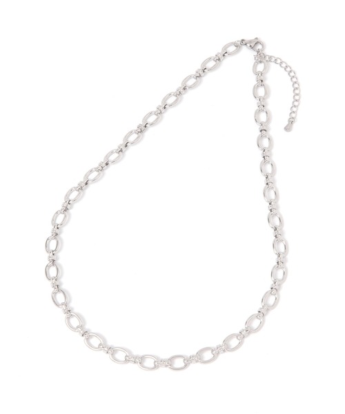 LEPSIM（レプシィム）の「ステンレスチェーンネックレス　303265（ネックレス・レディース・シルバー/シルバー系その他/ゴールド・ONE SIZE）」の5枚目の写真