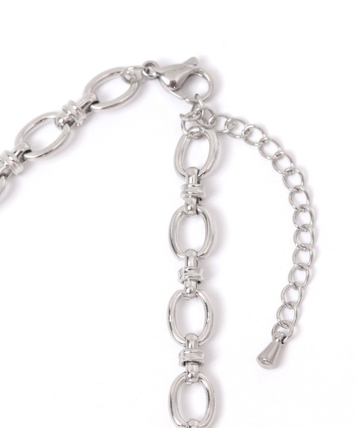 LEPSIM（レプシィム）の「ステンレスチェーンネックレス　303265（ネックレス・レディース・シルバー/シルバー系その他/ゴールド・ONE SIZE）」の6枚目の写真