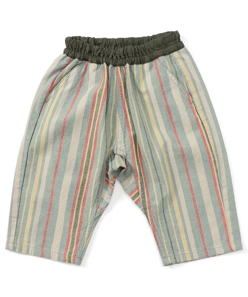 F.O.KIDS（エフオーキッズ）の「【ジュニア対応】イージーチルーズパンツ（その他パンツ・キッズ・ベージュ/チャコール/チェック/ストライプ/レインボー・80/90/100/110/120/130/140/150/160）」の4枚目の写真