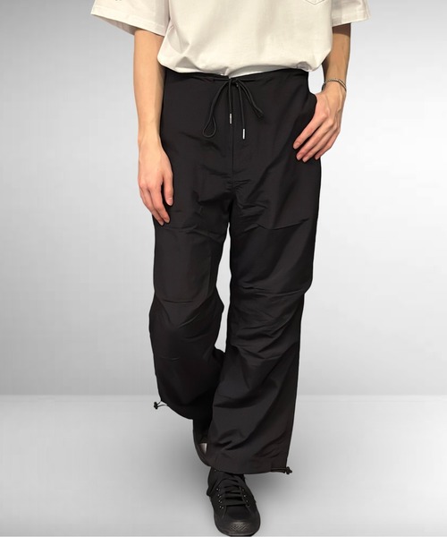 Burner(バーナー)の「パラシュートミリタリーパンツ(その他パンツ・メンズ・ブラック/チャコールグレー/ベージュ/イエロー/ダークベージュ/カーキオリーブ/グレイッシュブルー・マルチサイズ)」の10枚目の写真