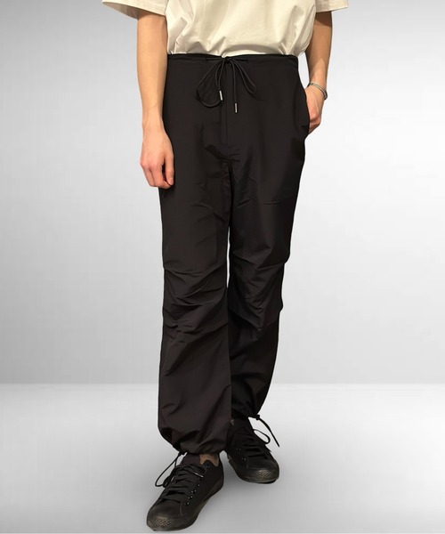 Burner(バーナー)の「パラシュートミリタリーパンツ(その他パンツ・メンズ・ブラック/チャコールグレー/ベージュ/イエロー/ダークベージュ/カーキオリーブ/グレイッシュブルー・マルチサイズ)」の13枚目の写真